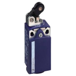 Limitator cursă; manetă R 20,2mm, rolă din plastic Ø14mm; 10A