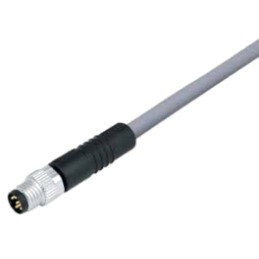 Cablu: pentru senzori/automatizări; M8; PIN: 3; drept; 1m; mufă