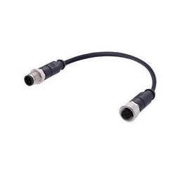 Cablu: pentru senzori/automatizări; PIN: 4; mufă; PUR; 0,5m