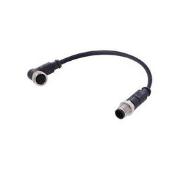 Cablu: pentru senzori/automatizări; PIN: 4; mufă; PUR; 0,3m