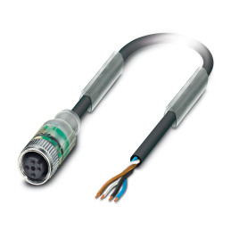 Cablu: pentru senzori/automatizări; M12; PIN: 4; drept; 1,5m; 24VDC