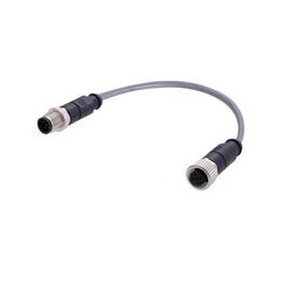 Cablu: pentru senzori/automatizări; PIN: 5; mufă; PVC; 2m