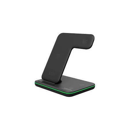 Încărcător Wireless Profesional 3 în 1, 15W - Rapid și Eficient