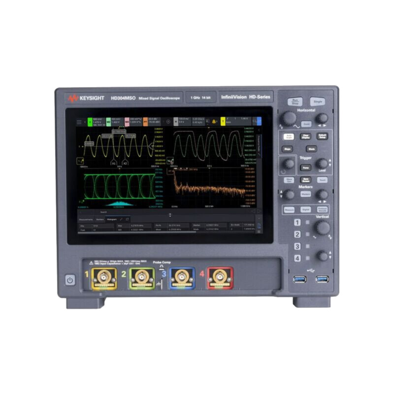 Osciloscop: digital; Ch: 4; 200MHz; 3,2Gsps; 100Mpts; LCD TFT 10,1"