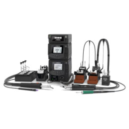 Station: service; 90÷450°C; ESD; 230VAC; 5÷50l/min; Display: LCD