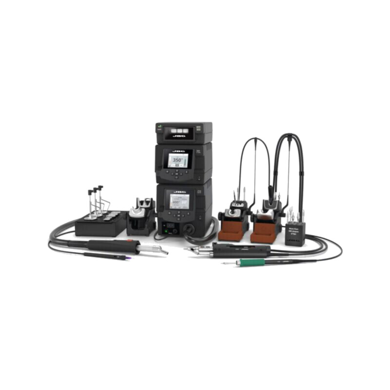 Station: service; 90÷450°C; ESD; 230VAC; 5÷50l/min; Display: LCD Station: service; 90÷450°C; ESD; 230VAC; 5÷50l/min; Display: LCD