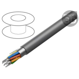 Cablu; Xtra Guard® 1; 4x16AWG; ecranat,folie Al-PET; PVC; 300V