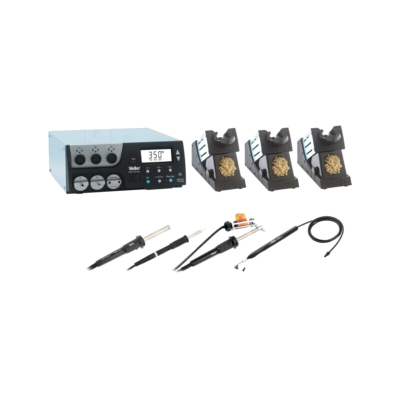 Station: service; 360W; 50÷550°C; 230VAC; 0÷15l/min; Ch: 3 Station: service; 360W; 50÷550°C; 230VAC; 0÷15l/min; Ch: 3