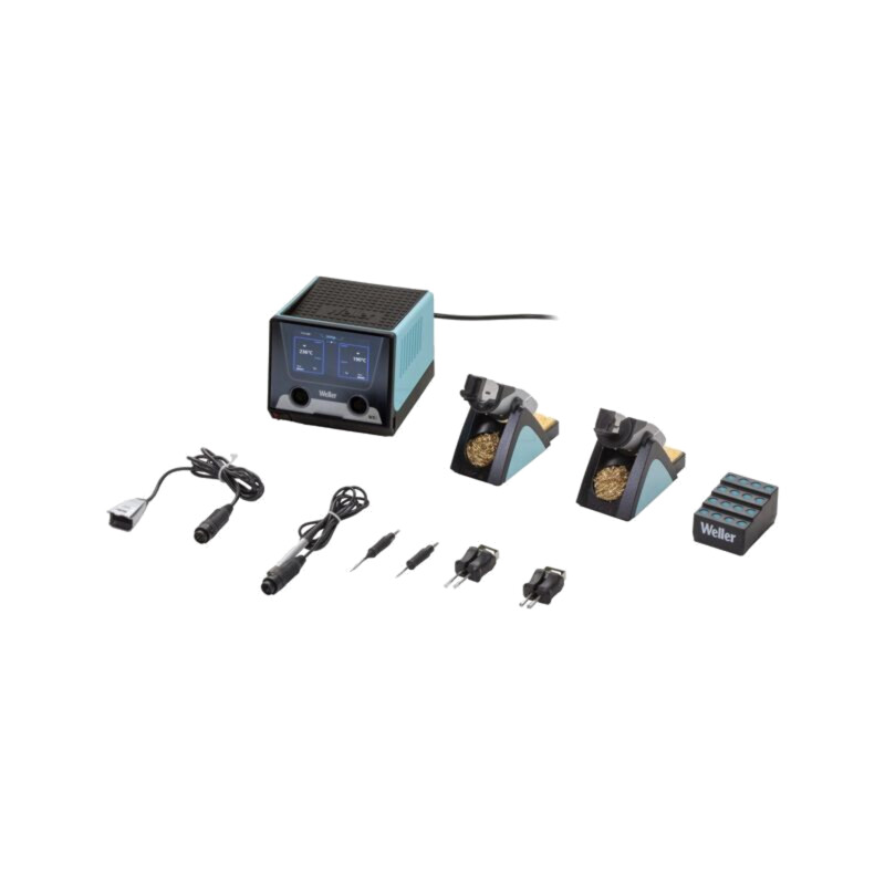 Station: service; WXsmart; 300W; 100÷450°C; ESD; 230VAC; Ch: 2 Station: service; WXsmart; 300W; 100÷450°C; ESD; 230VAC; Ch: 2