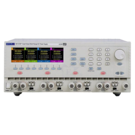 Alimentator: de laborator programabil; Ch: 4; 0÷35VDC; 0÷6A; 0÷6A
