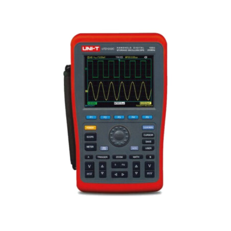 Osciloscop manual; 100MHz; LCD TFT 5,7"; Ch: 2; 500Msps; 7,5kpts
