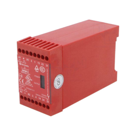 Releu de siguranţă; Sipha; IP20; 24VDC; 24VAC,110÷230VAC