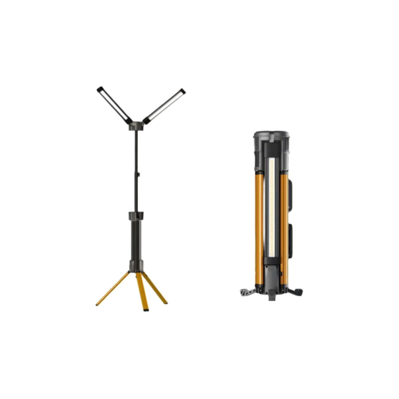 Lampă: de lucru; IP54; Kit: geantă portabilă; 10000lm; 5h; 2200mm
