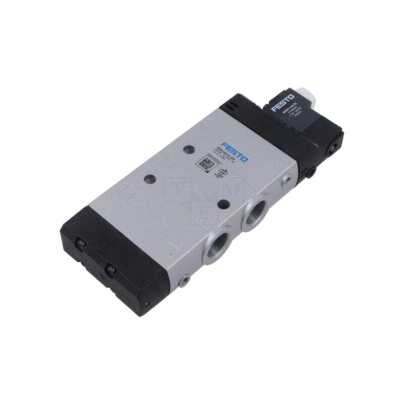 Ventil electromagnetic; 2,5÷10bar; 5/2 monostabil; aluminiu
