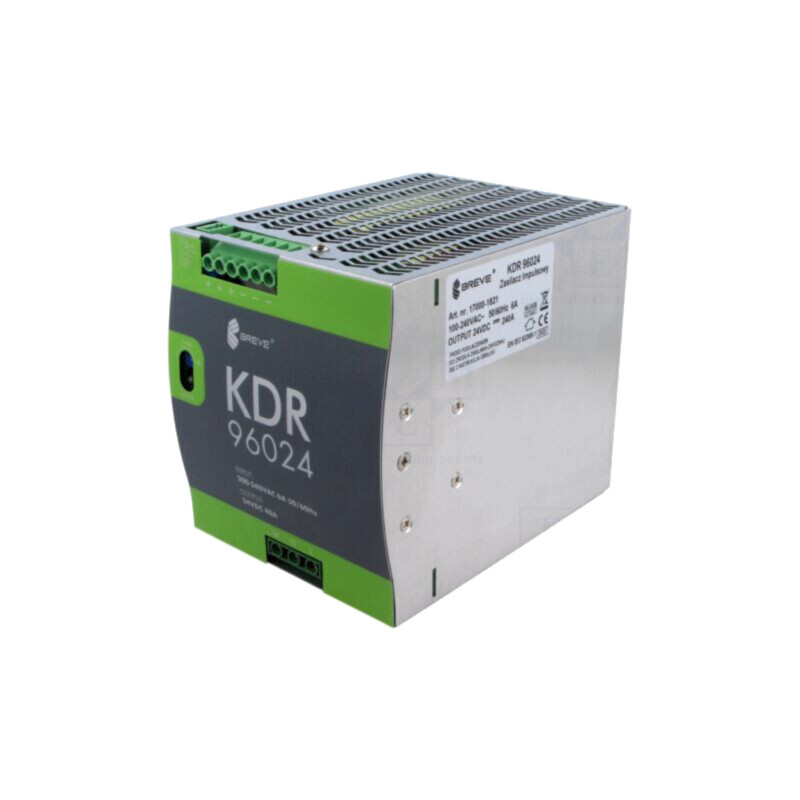 Alimentator: pulsatoriu; 960W; pentru şină DIN; OUT: 1; KDR Alimentator: pulsatoriu; 960W; pentru şină DIN; OUT: 1; KDR