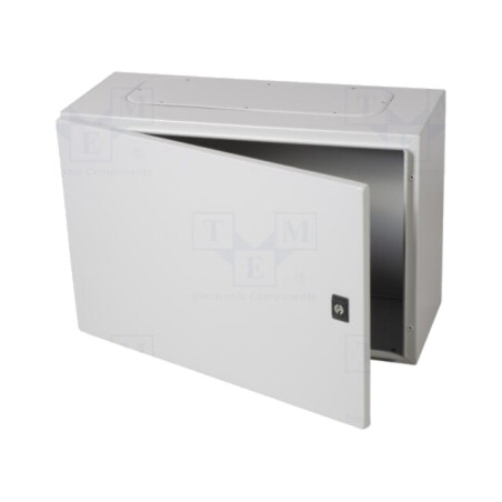 Carcasă: montare pe perete; X: 400mm; Y: 600mm; Z: 250mm; oţel; gri