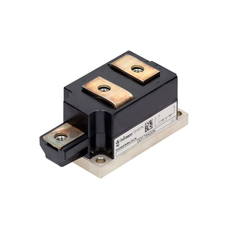 Modul: diodă; dubli în serie; 1,6kV; If: 260A; BG-PB50-1 Modul: diodă; dubli în serie; 1,6kV; If: 260A; BG-PB50-1
