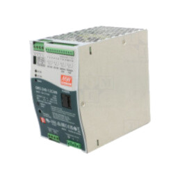Alimentator: cu buffer; pentru şină DIN; 240W; 12VDC; 20A; OUT: 1