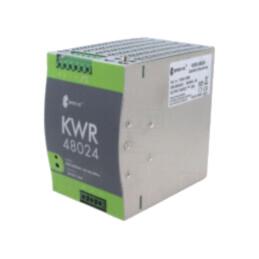 Alimentator: pulsatoriu; 480W; pentru şină DIN; OUT: 1; KWR