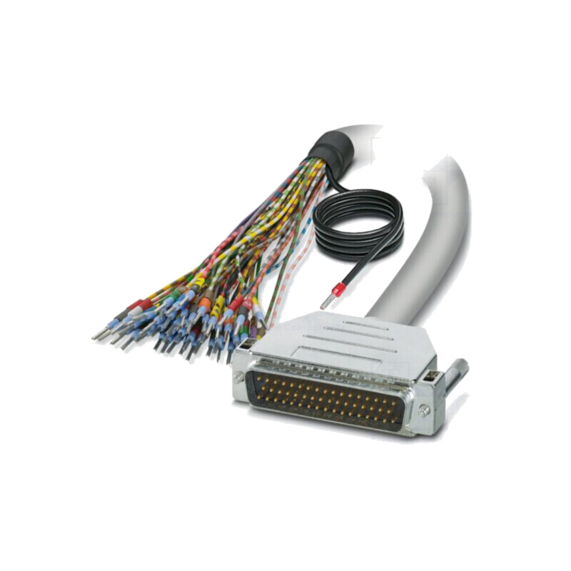 Cablu; D-Sub 50pin mufă,cabluri; PVC; Lung: 2m; gri; Fire: Cu; IP54 Cablu; D-Sub 50pin mufă,cabluri; PVC; Lung: 2m; gri; Fire: Cu; IP54