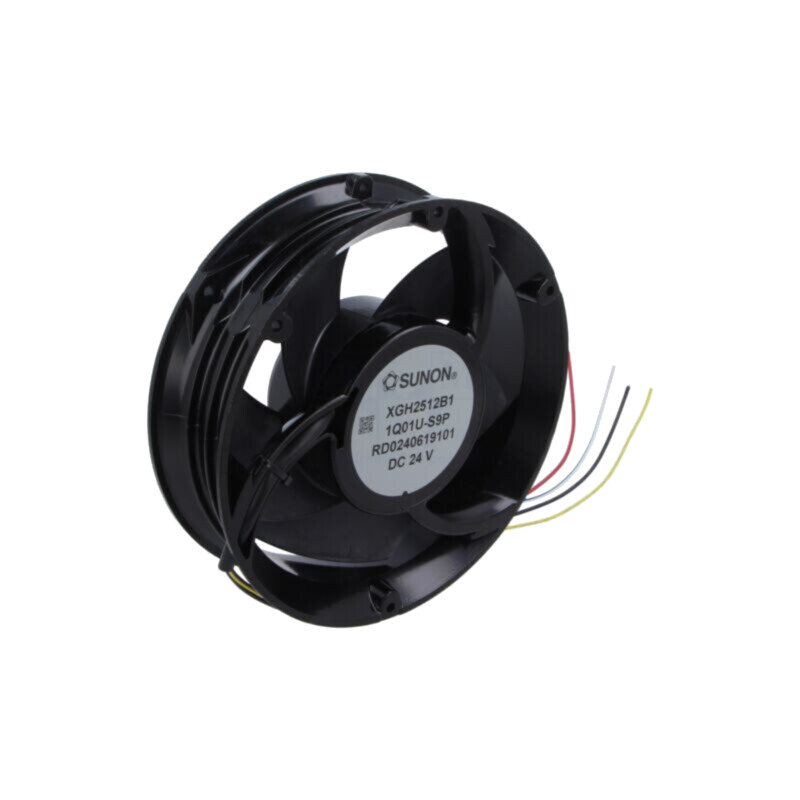 Ventilator: DC; axial; 24VDC; Ø172x51mm; 725,5m3/h; 73,8dBA; bilă Ventilator: DC; axial; 24VDC; Ø172x51mm; 725,5m3/h; 73,8dBA; bilă