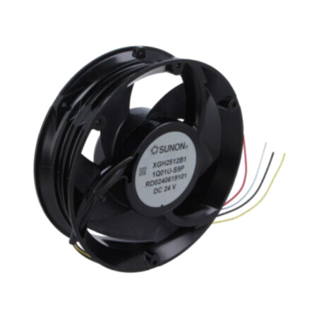 Ventilator: DC; axial; 24VDC; Ø172x51mm; 725,5m3/h; 73,8dBA; bilă