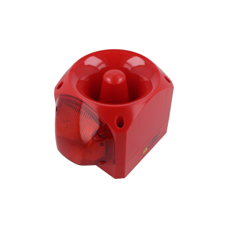 Semnalizator: luminos şi acustic; 110/230VAC; LED; roşie; IP66 Semnalizator: luminos şi acustic; 110/230VAC; LED; roşie; IP66