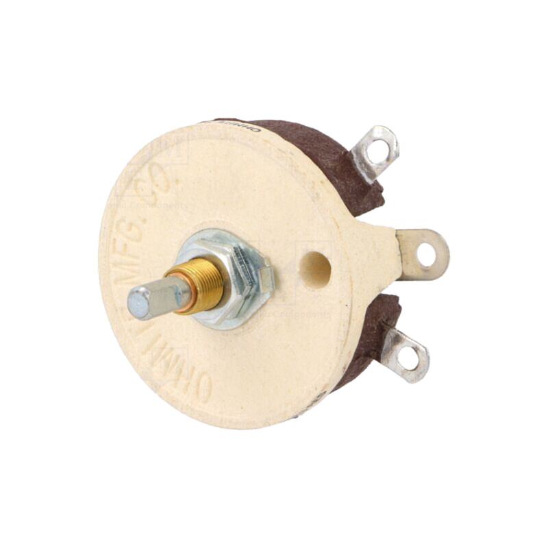 Potenţiometru: axial; 5kΩ; 50W; 6,35mm; Ax: crestătură D; bobinate Potenţiometru: axial; 5kΩ; 50W; 6,35mm; Ax: crestătură D; bobinate