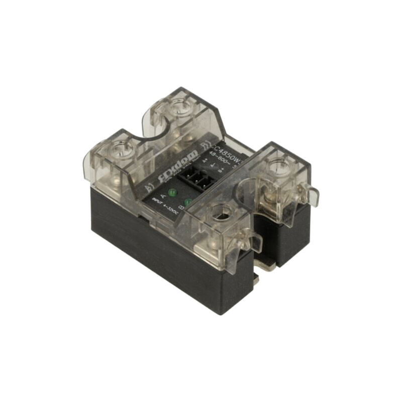 Releu: semiconductor; 50A; Uîntrerup: 48÷600VAC; cu 2 canale; IP20 Releu: semiconductor; 50A; Uîntrerup: 48÷600VAC; cu 2 canale; IP20