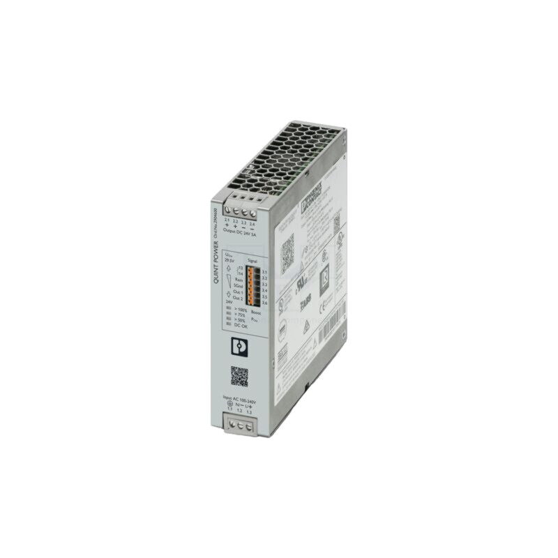 Alimentator: pulsatoriu; pentru şină DIN; 120W; 24VDC; 5A; IP20 Alimentator: pulsatoriu; pentru şină DIN; 120W; 24VDC; 5A; IP20