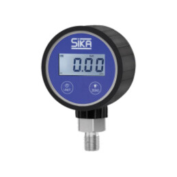 Manometru digital; 0÷6bar; G 1/4"; 69mm; ±1%; oțel inoxidabil