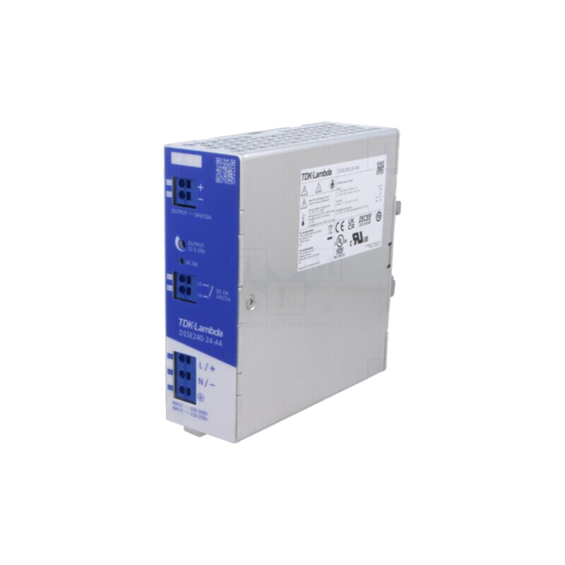 Alimentator: pulsatoriu; pentru şină DIN; 240W; 24VDC; 0÷10A; IP20 Alimentator: pulsatoriu; pentru şină DIN; 240W; 24VDC; 0÷10A; IP20