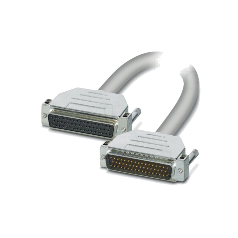 Cablu; D-Sub 50pin soclu,D-Sub 50pin mufă; PVC; Lung: 1,5m; gri