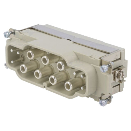 connector Han K 6/6 Pos. M Insert 100 Amp 10-25 mm