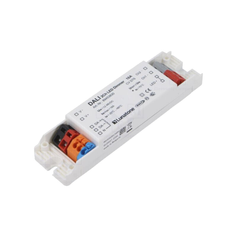 Alimentator: pulsatoriu; LED; 12÷48VDC; IP20; 120x30x22mm; OUT: 2