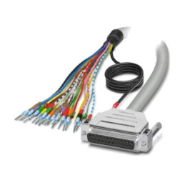 Cablu; D-Sub 25pin soclu,cabluri; PVC; Lung: 3m; gri; Fire: Cu; IP54