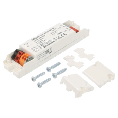 Alimentator: pulsatoriu; LED; 12÷48VDC; IP20; 120x30x22mm; OUT: 1