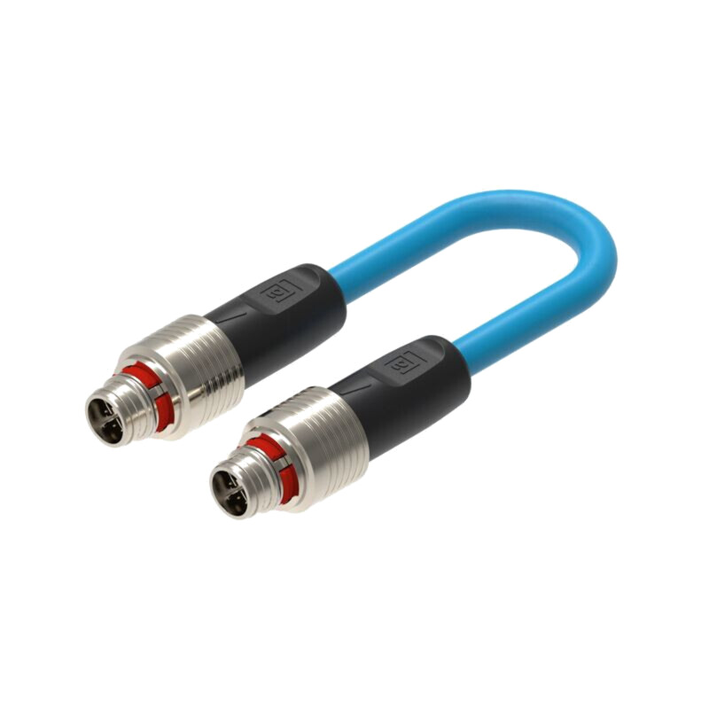 Cablu: pentru senzori/automatizări; M12; PIN: 8; 3m; 60VDC; 50VAC Cablu: pentru senzori/automatizări; M12; PIN: 8; 3m; 60VDC; 50VAC