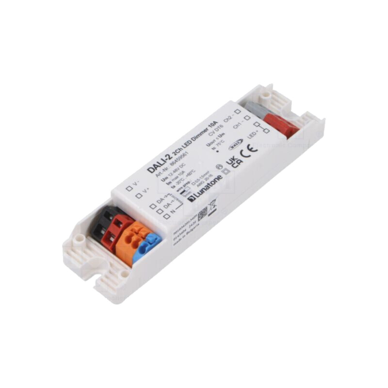 Alimentator: pulsatoriu; LED; 12÷48VDC; IP20; 120x33x22mm; OUT: 2 Alimentator: pulsatoriu; LED; 12÷48VDC; IP20; 120x33x22mm; OUT: 2