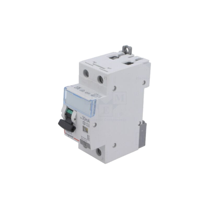 Întrerupător RCBO; Inom: 10A; Ires: 30mA; Poli: 2; 400VAC; IP20; RCBO Întrerupător RCBO; Inom: 10A; Ires: 30mA; Poli: 2; 400VAC; IP20; RCBO
