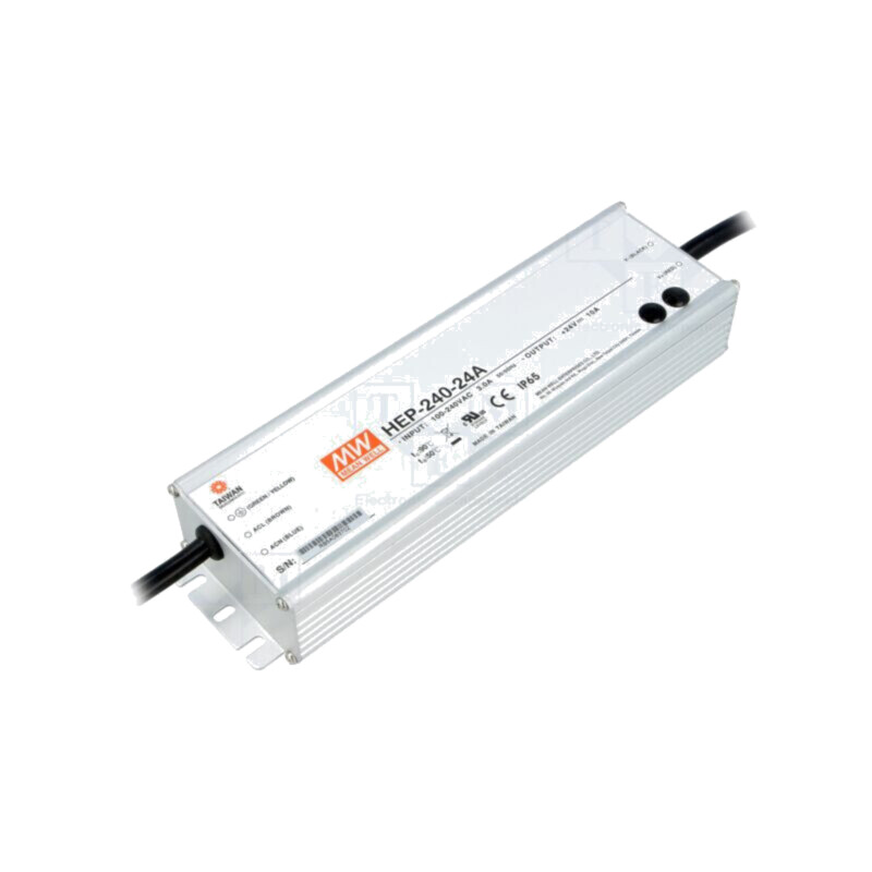 Alimentator: pulsatoriu; pt.încastrare,modulară; 240W; 24VDC