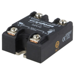 Releu: semiconductor; Ucom: 3÷32VDC; 90A; 24÷280VAC; 1-fazat; IP00