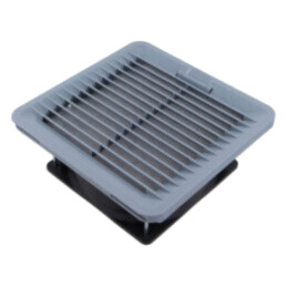Ventilator: DC; axial; 24VDC; 40÷55m3/h; 40dBA; bilă; IP54; gri