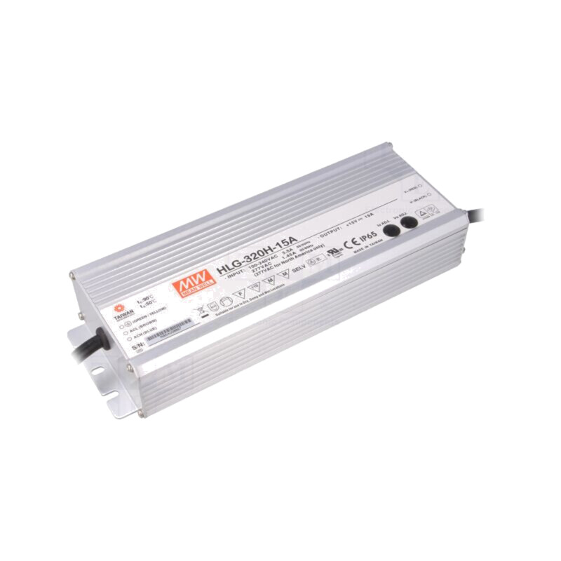 Alimentator: pulsatoriu; LED; 285W; 15VDC; 19A; 90÷305VAC; IP65 Alimentator: pulsatoriu; LED; 285W; 15VDC; 19A; 90÷305VAC; IP65