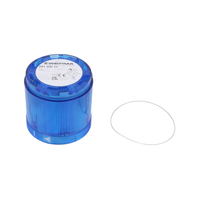 Modul: semnalizator luminos; albastră; 24VDC; 24VAC; IP54 Modul: semnalizator luminos; albastră; 24VDC; 24VAC; IP54