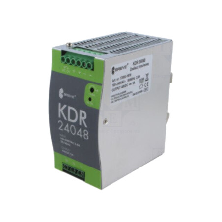 Alimentator: pulsatoriu; 240W; pentru şină DIN; OUT: 1; KDR