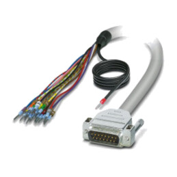 Cablu; D-Sub 15pin mufă,cabluri; PVC; Lung: 6m; gri; Fire: Cu; IP54