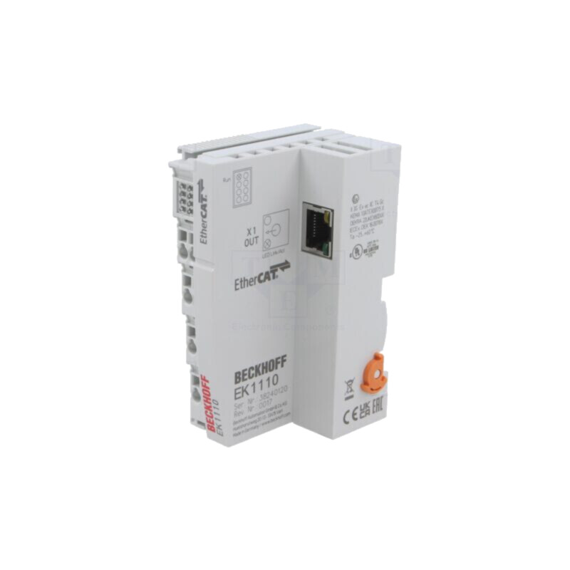 Modul industrial: extensie EtherCAT; -25÷60°C; IP20; EtherCAT