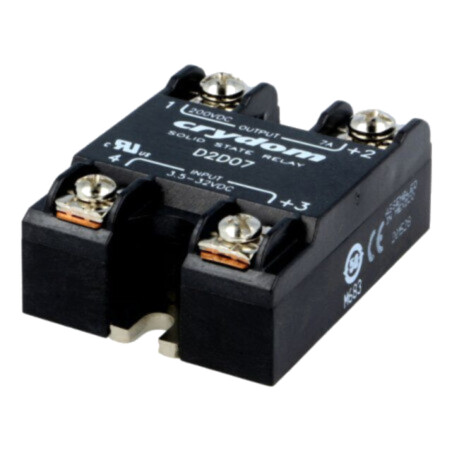 Releu: semiconductor; Ucom: 3,5÷32VDC; 7A; 1÷200VDC; 1-DCL