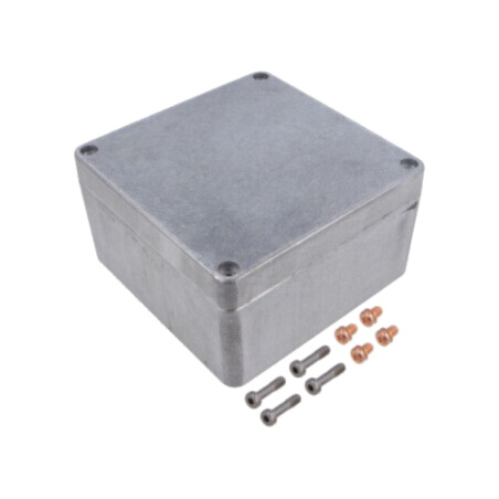 Carcasă: universală; X: 160mm; Y: 160mm; Z: 91mm; aluminiu; naturală